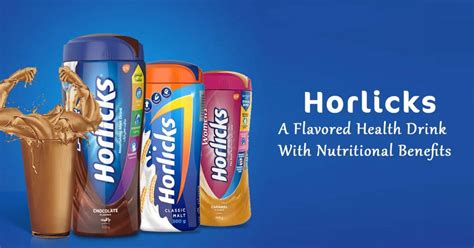 is horlicks good for health.